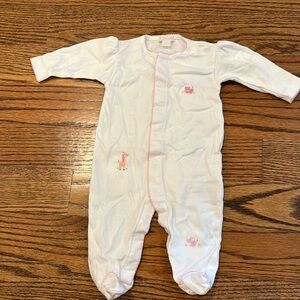 Kissy kissy pajamas in size 3-6 months